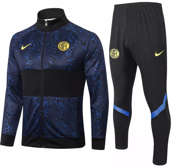 Kit treinamento Inter de Milão 2020 2021 Azul